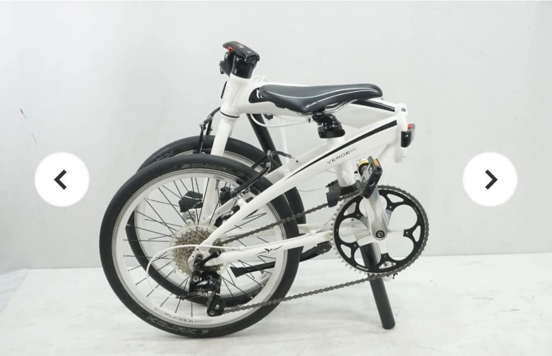 tern 折りたたみ自転車 ホワイト(引取り可)