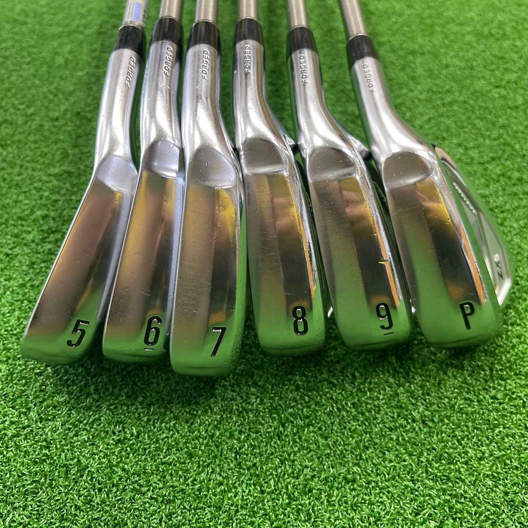 スリクソンZX5 Mk2アイアン5〜Pスチールファイバー