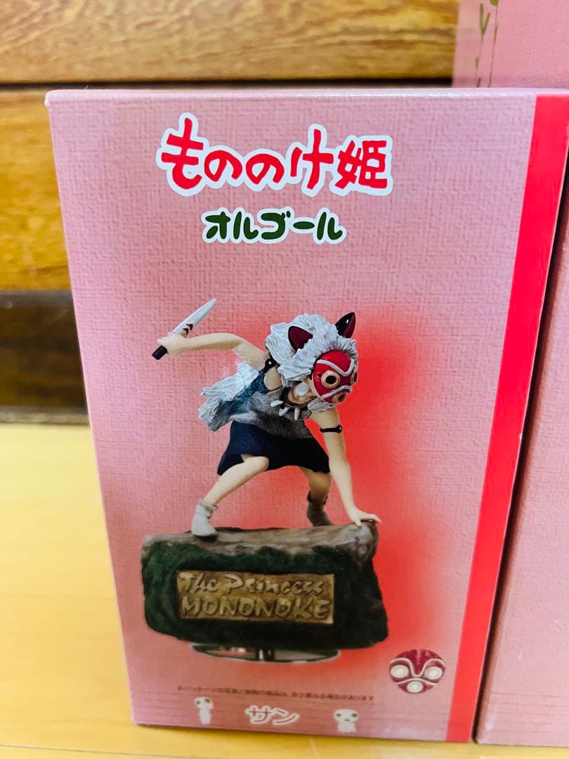 2913　もののけ姫 オルゴールフィギュア　サン　新品