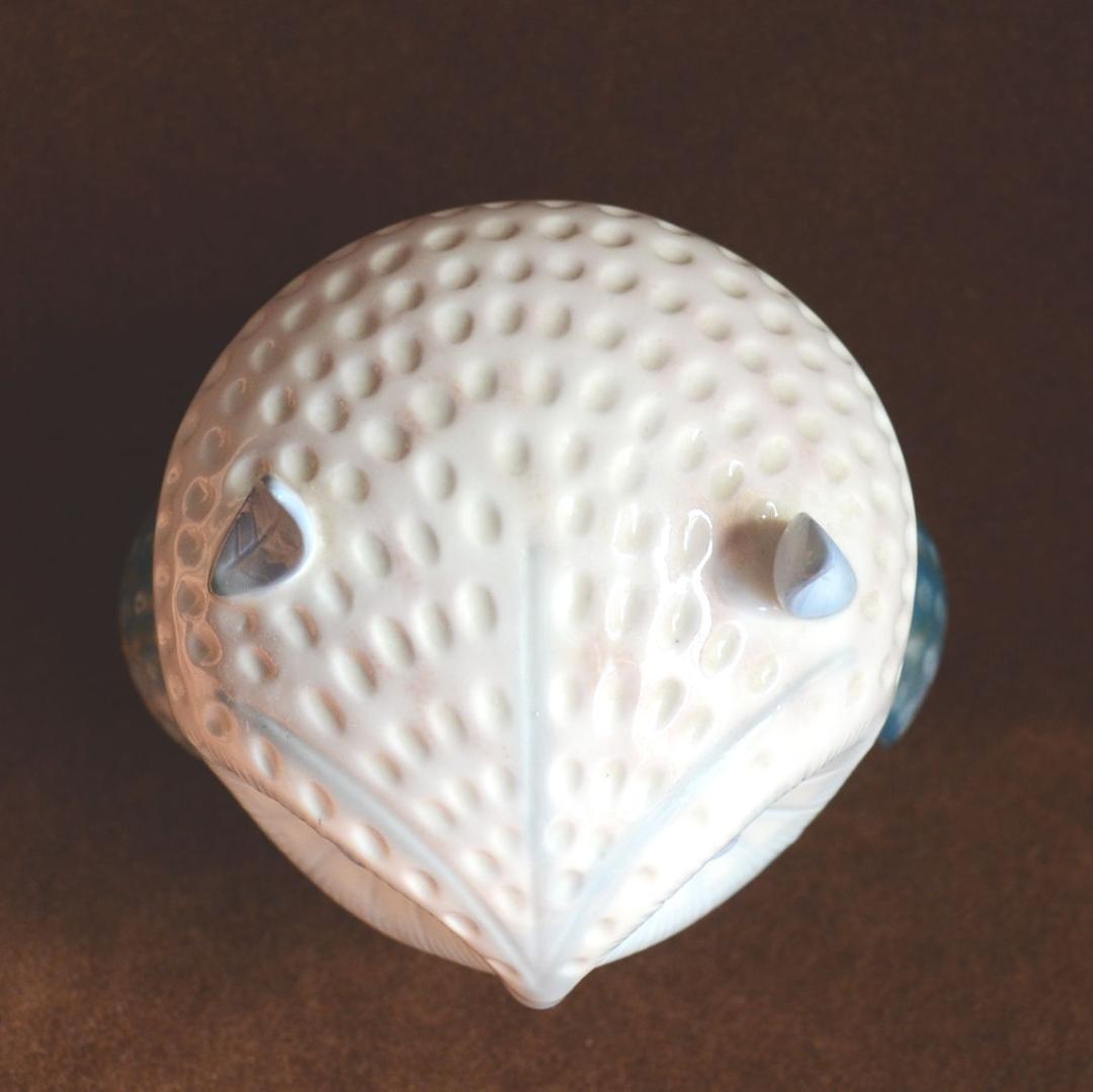 ヴィンテージ ハンガリー アクインクム ポーセリン　ふくろう　磁器