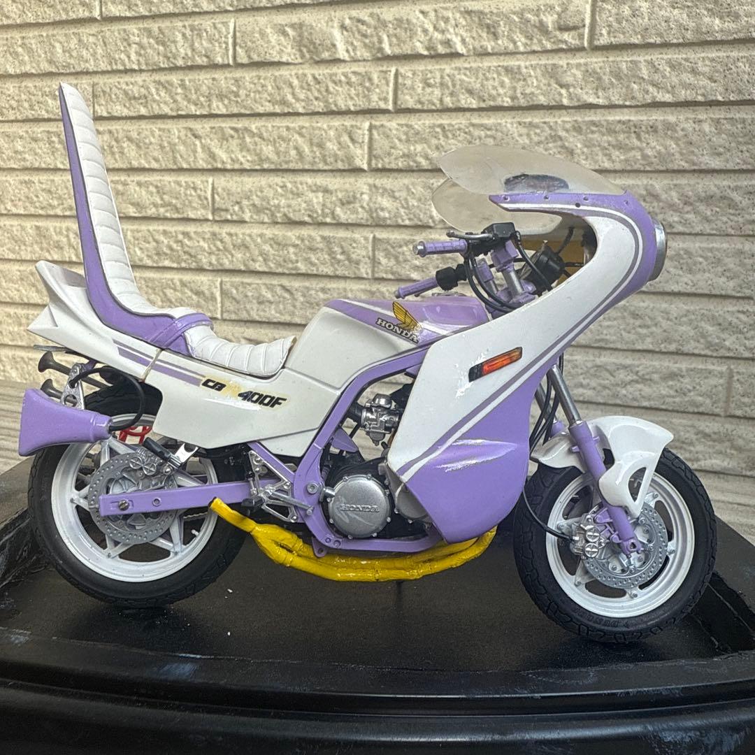 俺のマシン　CBR400F 完成品　当時物　旧車會　暴走族 ロケット　1/12