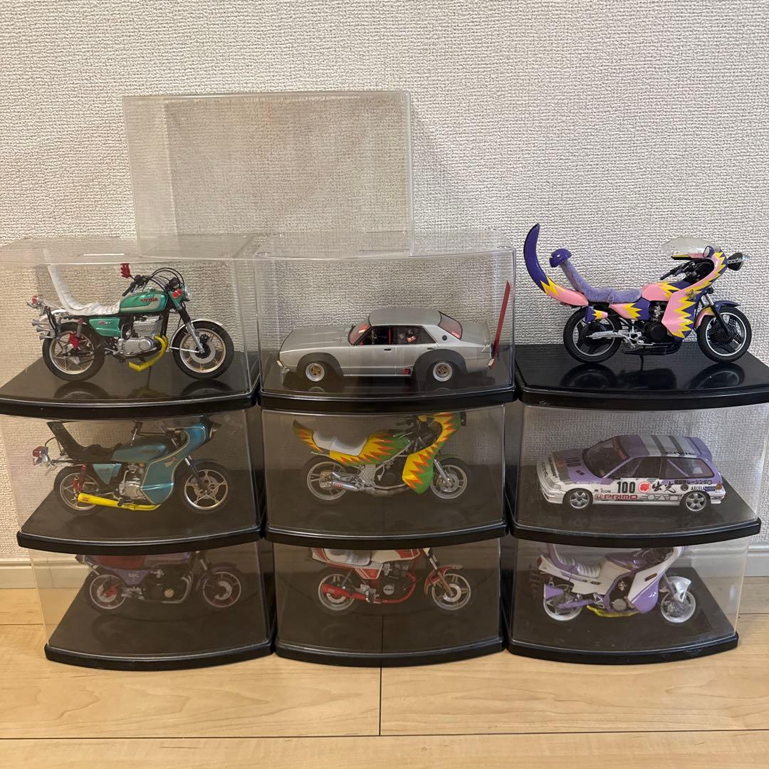 俺のマシン　CBR400F 完成品　当時物　旧車會　暴走族 ロケット　1/12