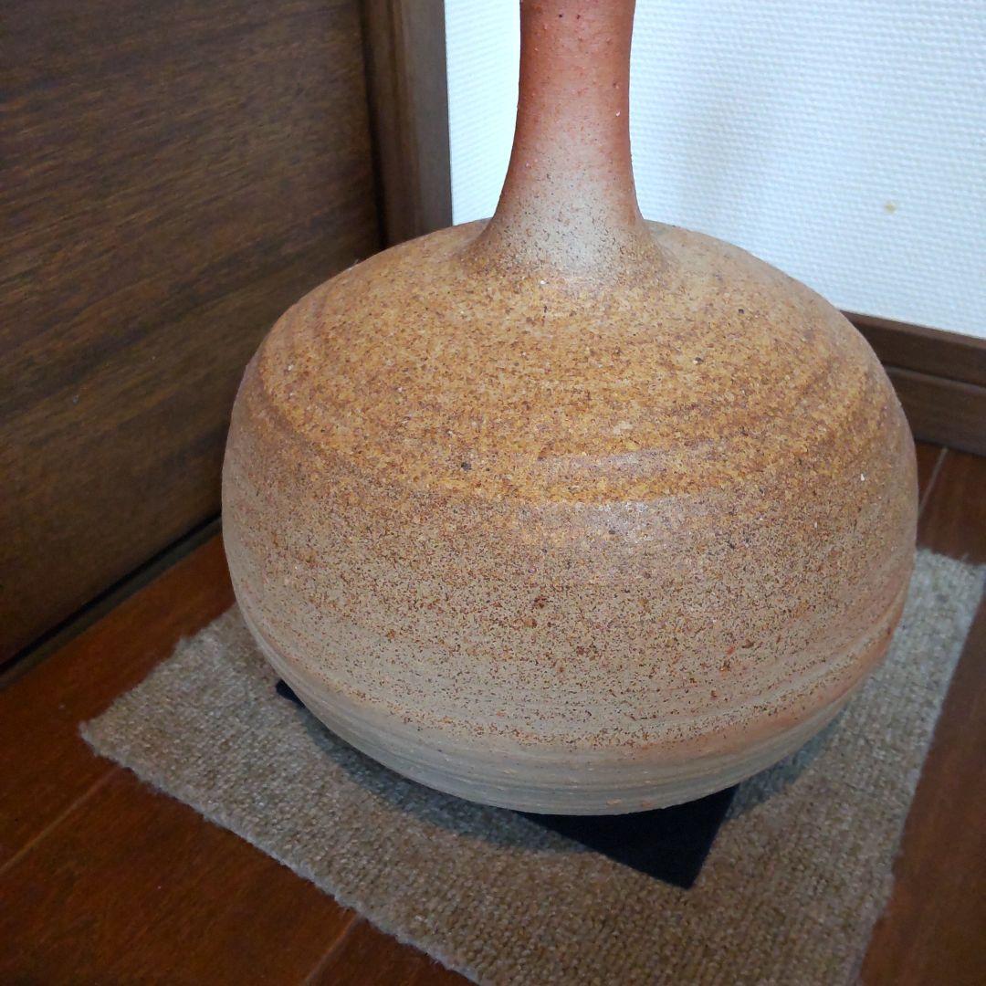 鶴くび蕪　24　備前焼