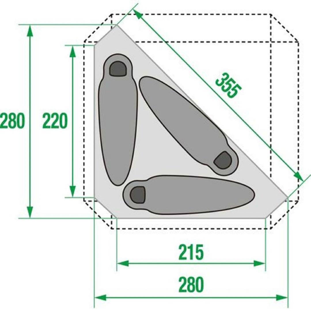 ノース・フェイス NORTH FACE  エバベース6用ハーフインナー　新品