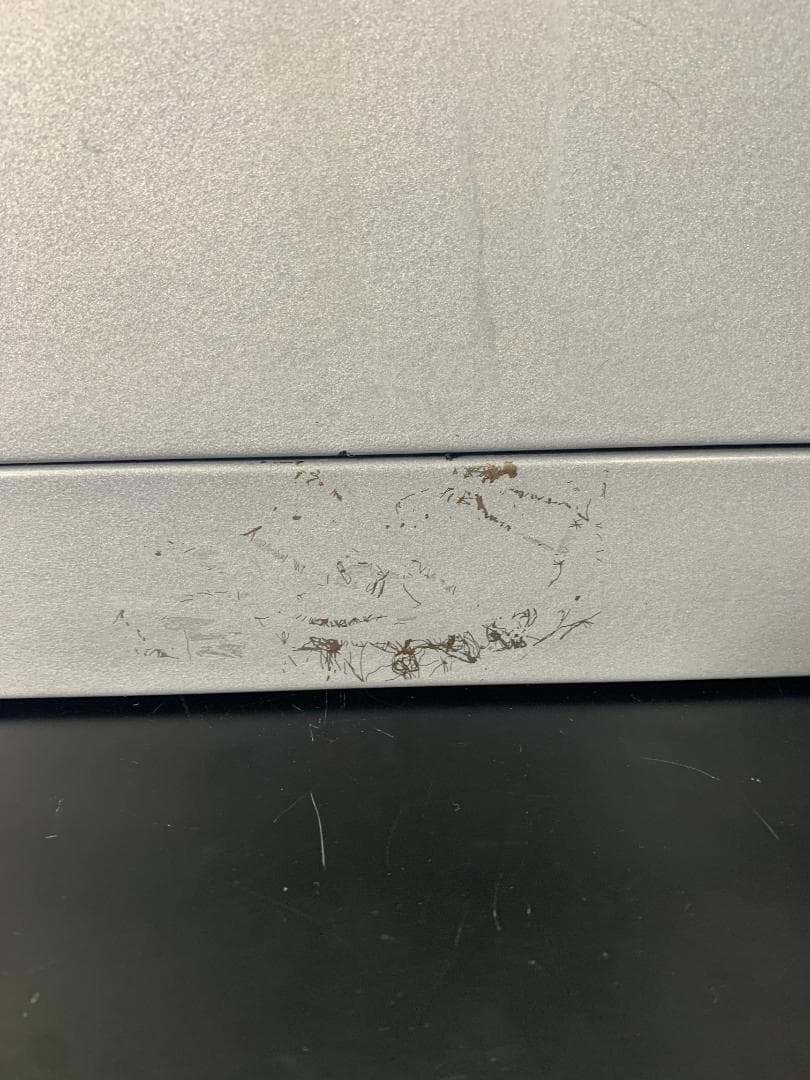 K★1041 BISLEY ビスレー ロッカー BOX 1ドア シルバー 鍵付き