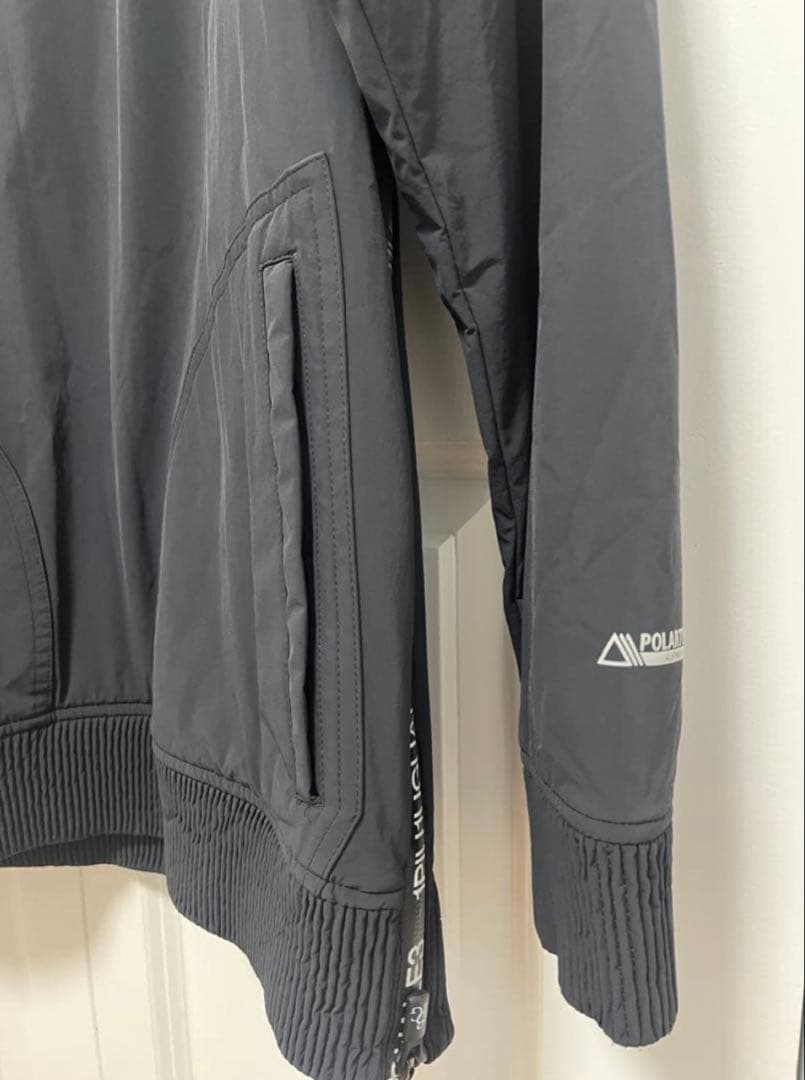 1PIU1UGUALE3 SNEED JACK 黒Lサイズ　中綿スニードジャック