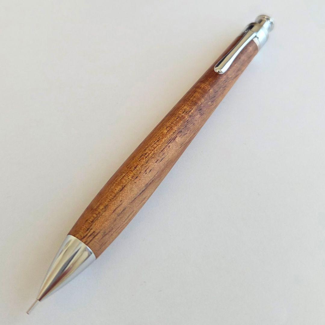 工房楔 ハワイアンコア 縮杢 ペンシル楔 限定樹種 シャープペンシル 0.5mm