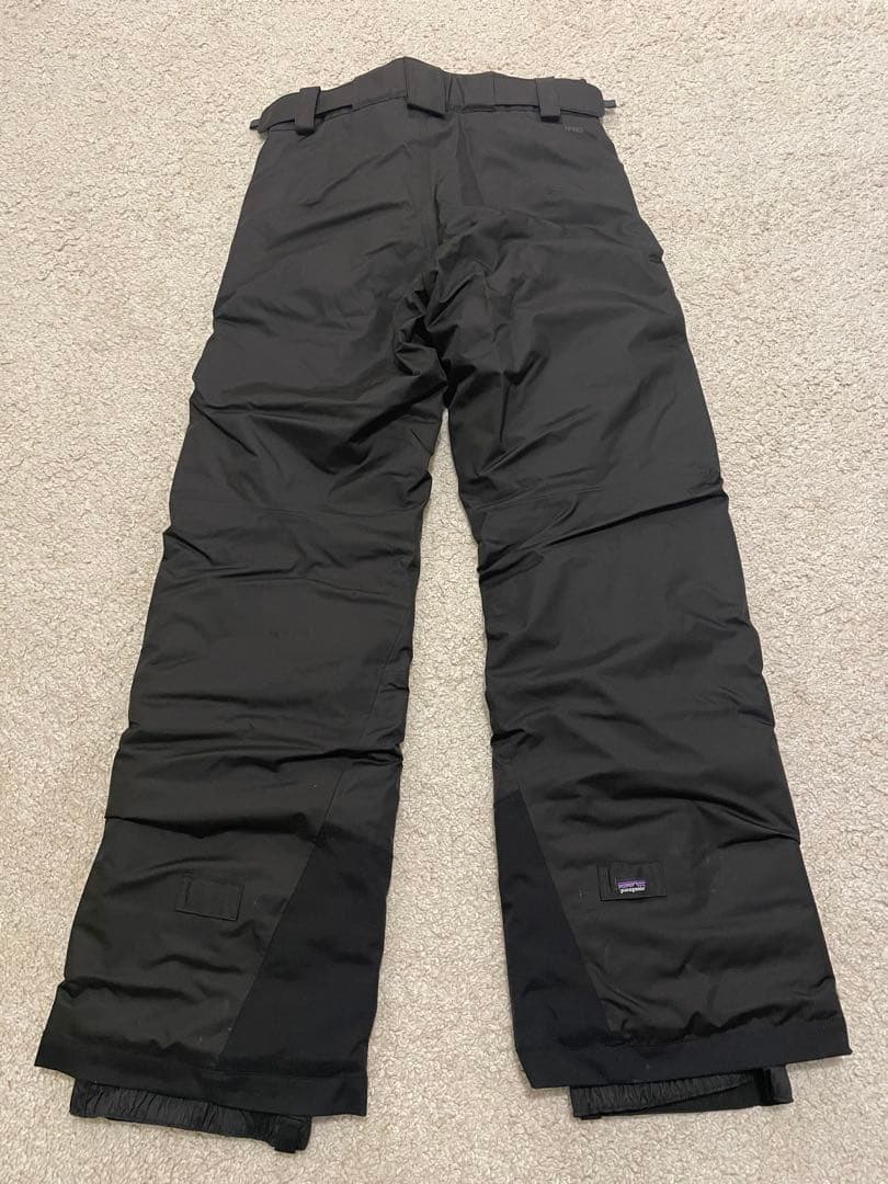 patagonia スキー用パンツ ブラック　キッズL