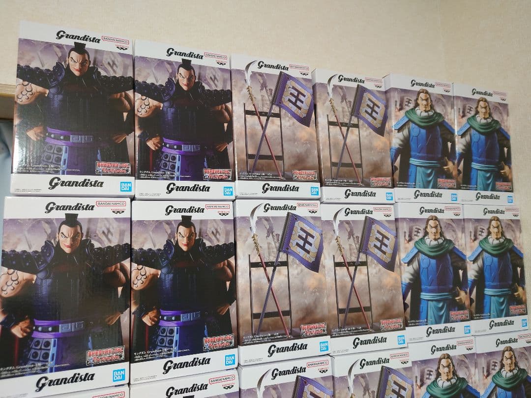 キングダム Grandista　王騎　旗　 騰　計30個