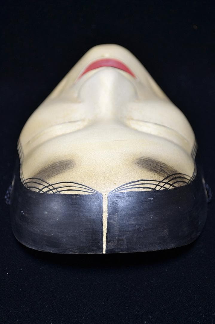 能面 木彫 深井面