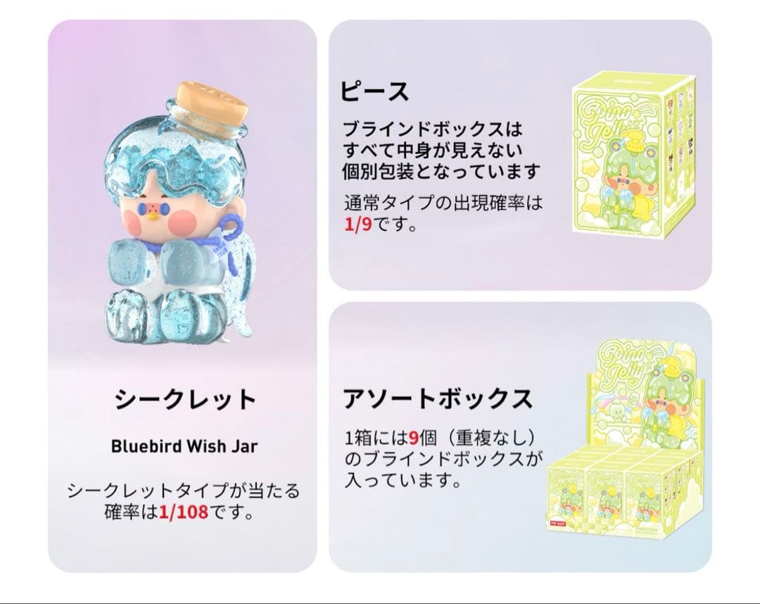 PinoJelly in your life 10種コンプ(シークレット含む)