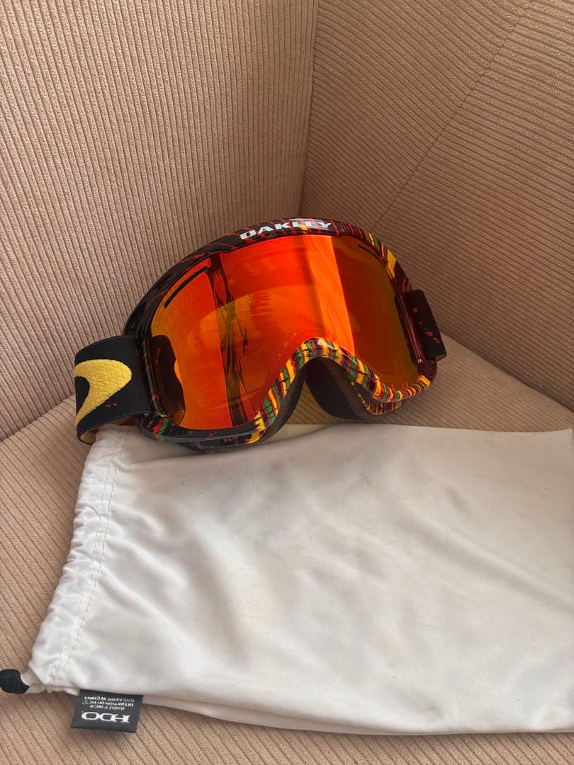 OAKLEY カラフルゴーグル オレンジレンズ