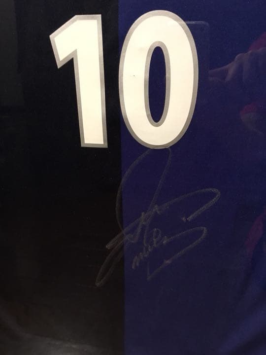 値下げ！中村俊輔 直筆サイン入りユニフォーム