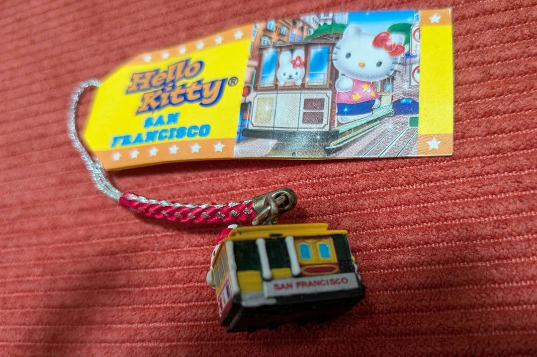 新品 ・ご当地キティ　サンフランシスコ限定　キティ　路面電車　★希少・廃盤品★