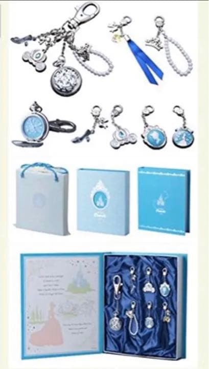 ◎ディズニーカードクラブ限定 シンデレラバッグチャームウォッチ 未開封 匿名配送