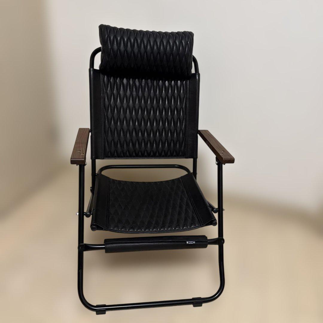 バリスティクス×バックドロップレザーコラボ　ロアーチェア