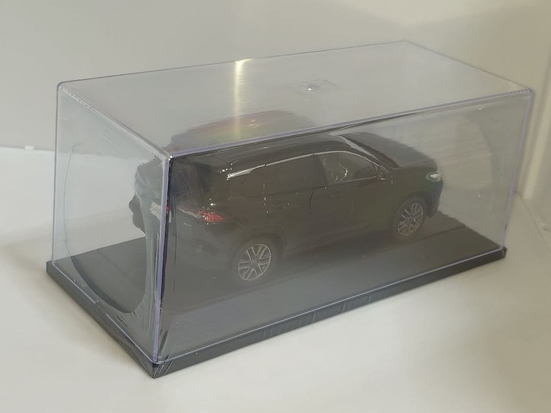 トヨタ カローラクロス 後期 209 ブラックマイカ カラーサンプル ミニカー