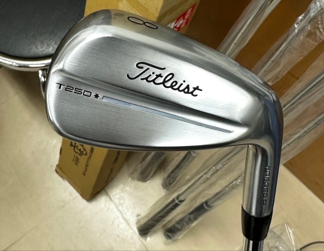 未使用 タイトリスト T250 ハイローンチ S200 アイアンセット 6-9P