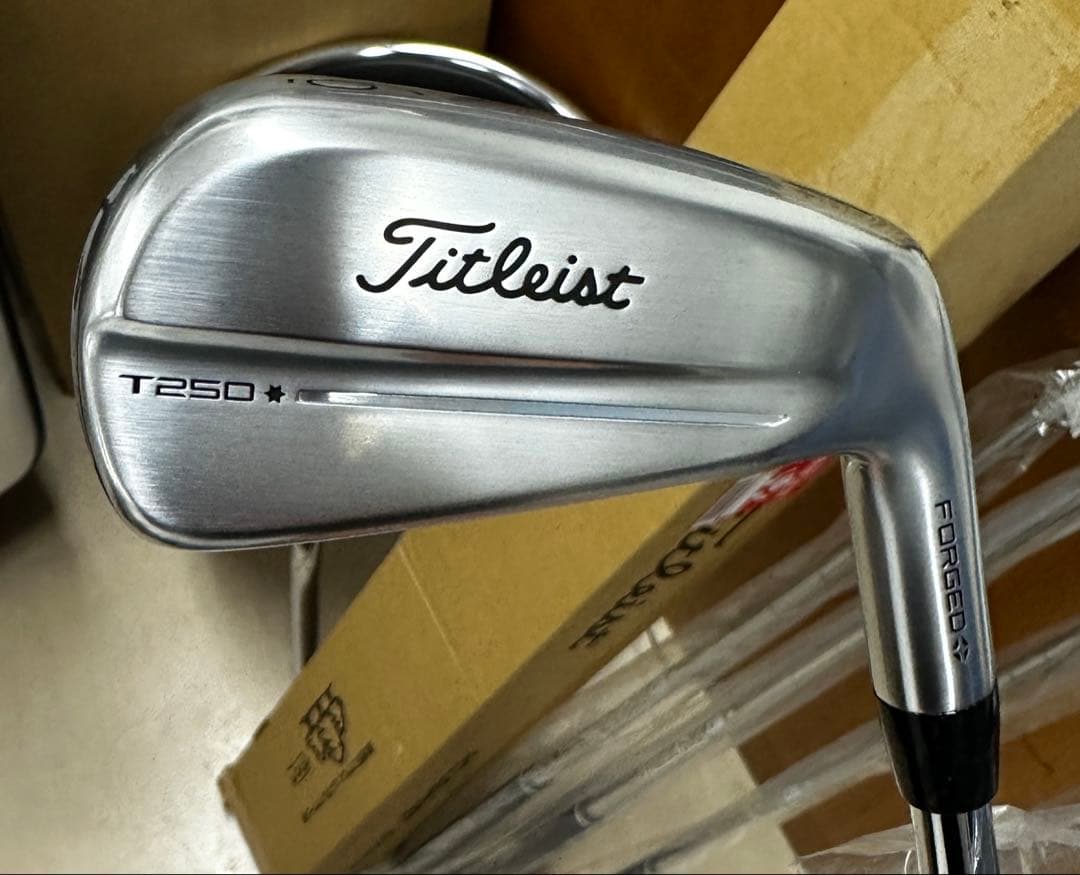 未使用 タイトリスト T250 ハイローンチ S200 アイアンセット 6-9P