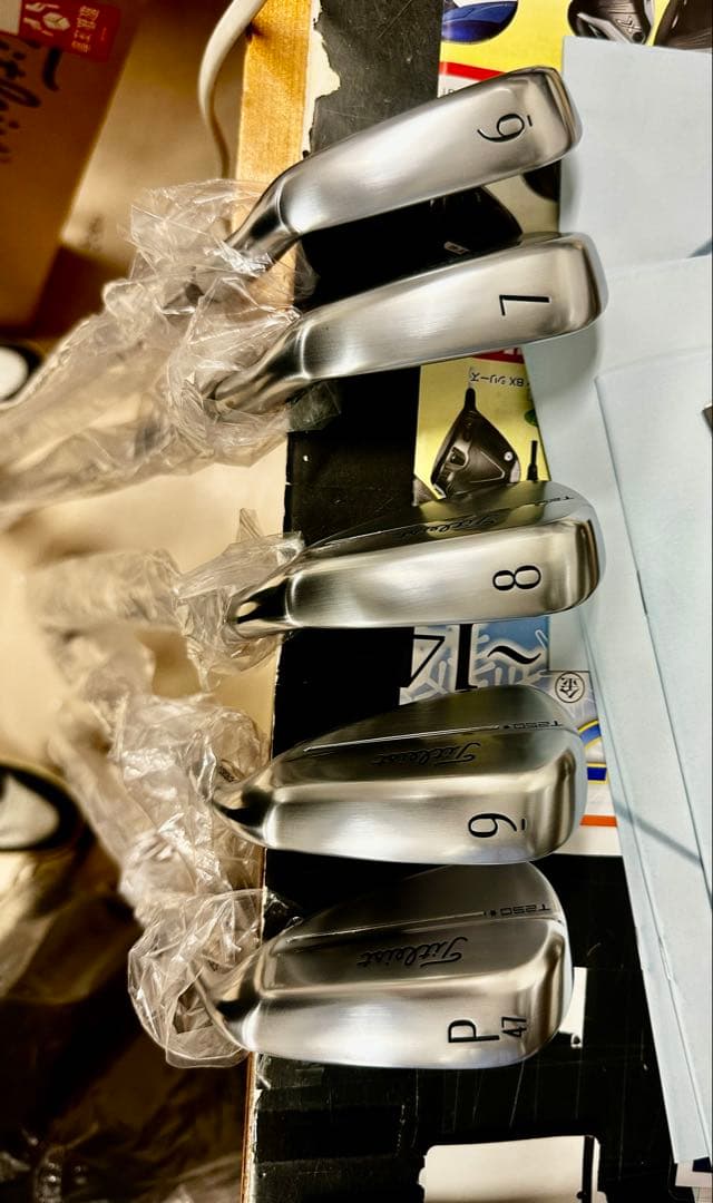 未使用 タイトリスト T250 ハイローンチ S200 アイアンセット 6-9P