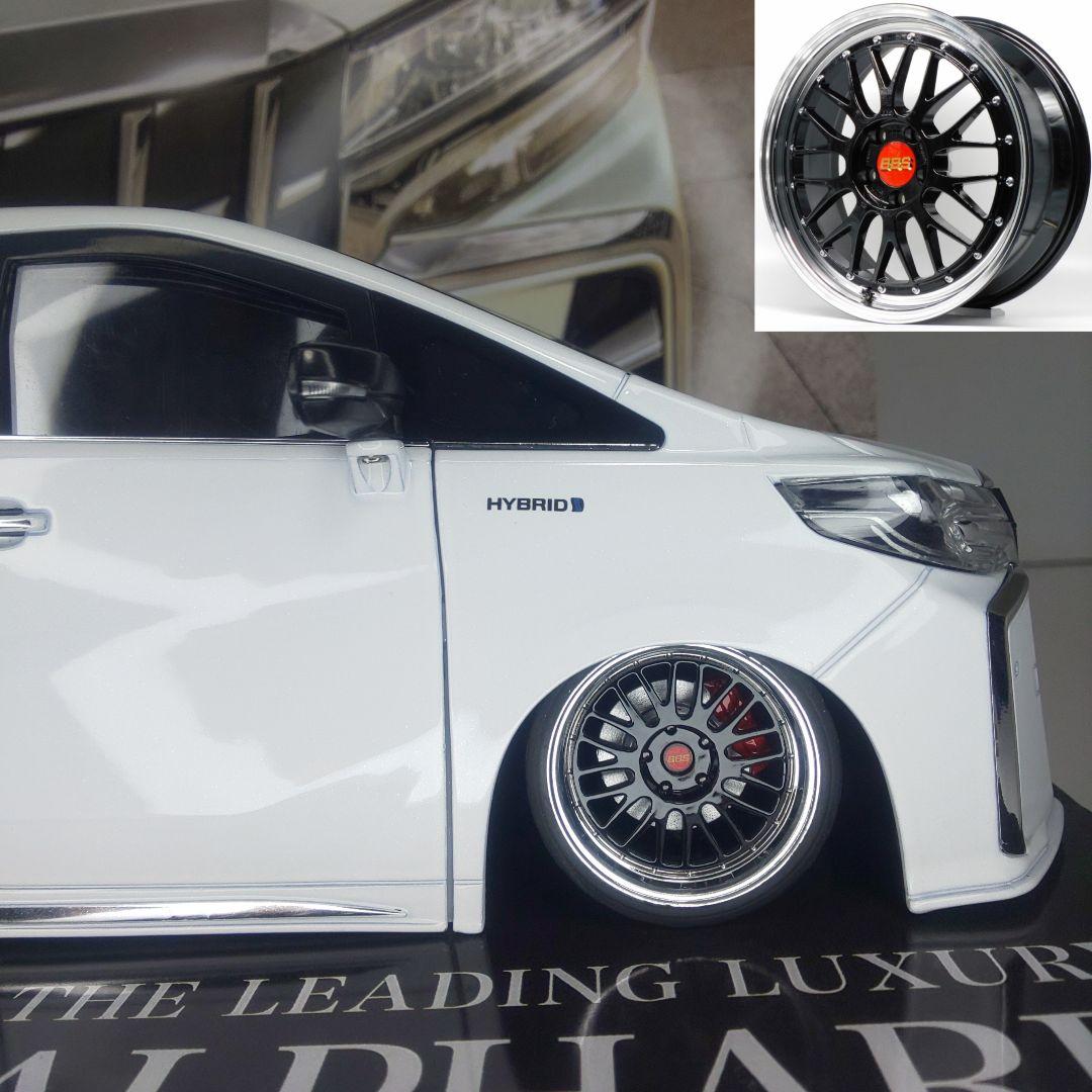 〓satoru〓1/18スケール〓30後期アルファードカスタム〓BBSLM