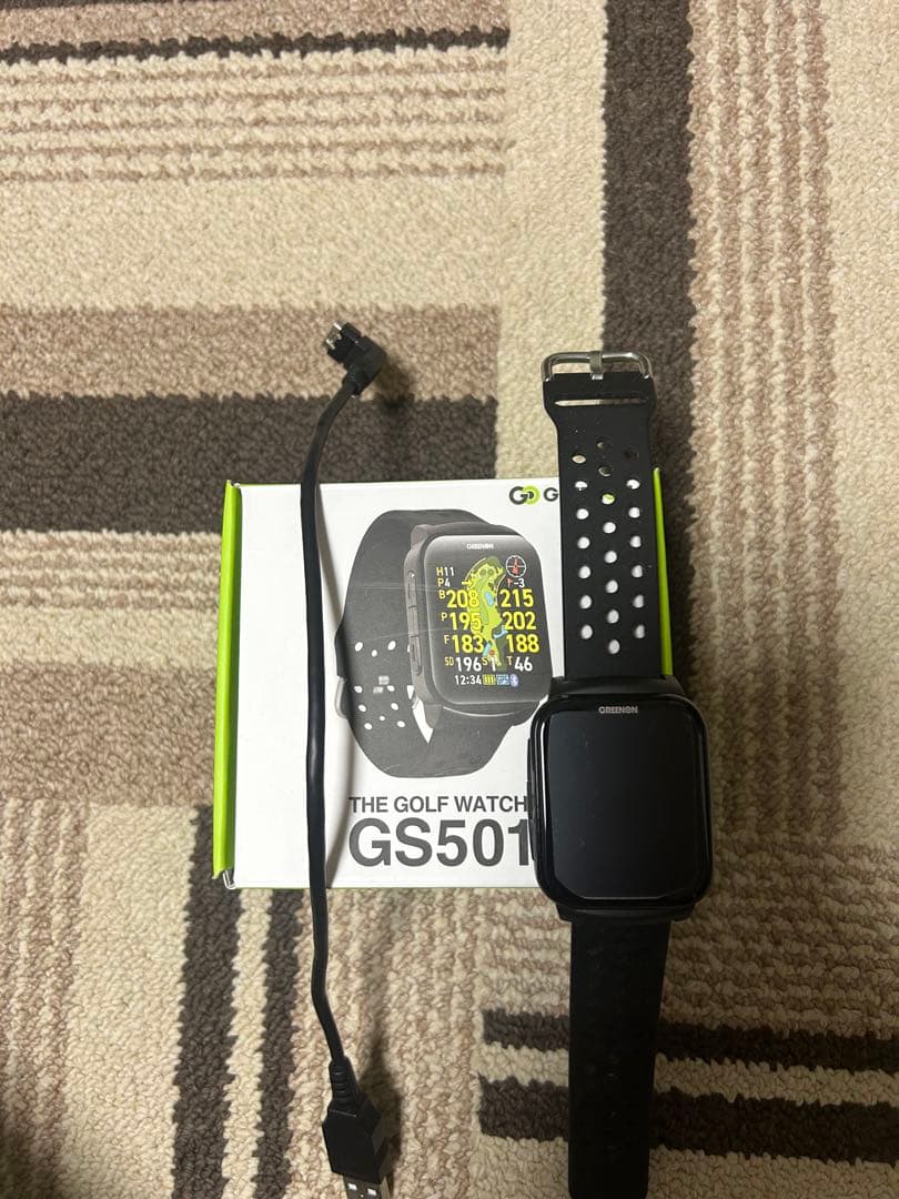 ゴルフウォッチ GS501 ブラック