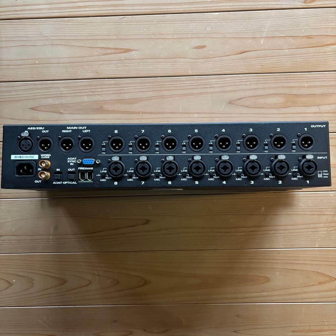 MOTU 896 オーディオ・インターフェイス　3Uラック付　通電確認済