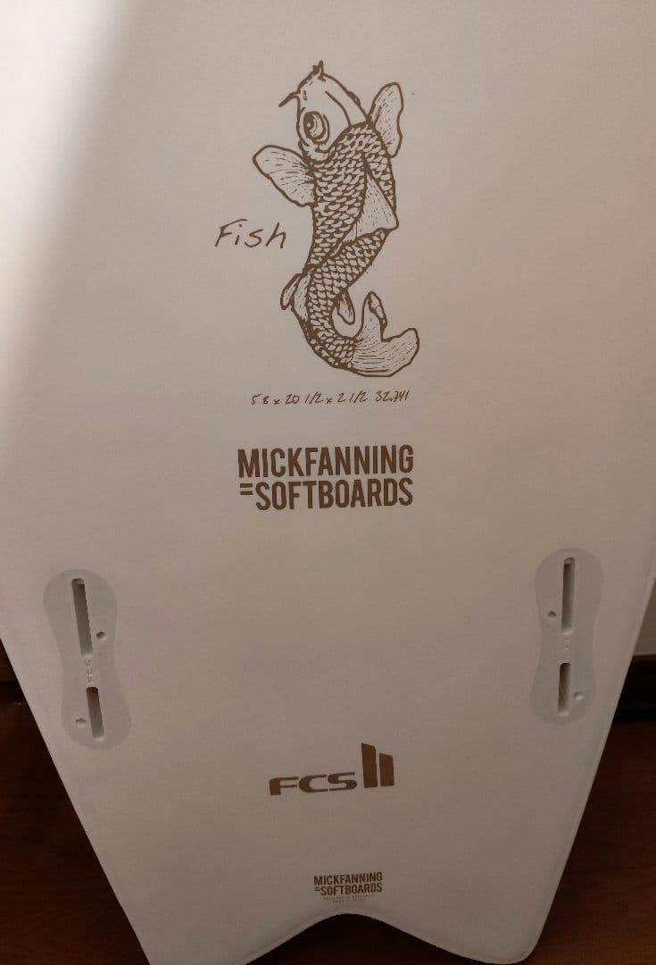 ＭＦ ＫＵＭＡ ＦＩＳＨ ミックファニング クマフィッシュ ソフトボード 5.8