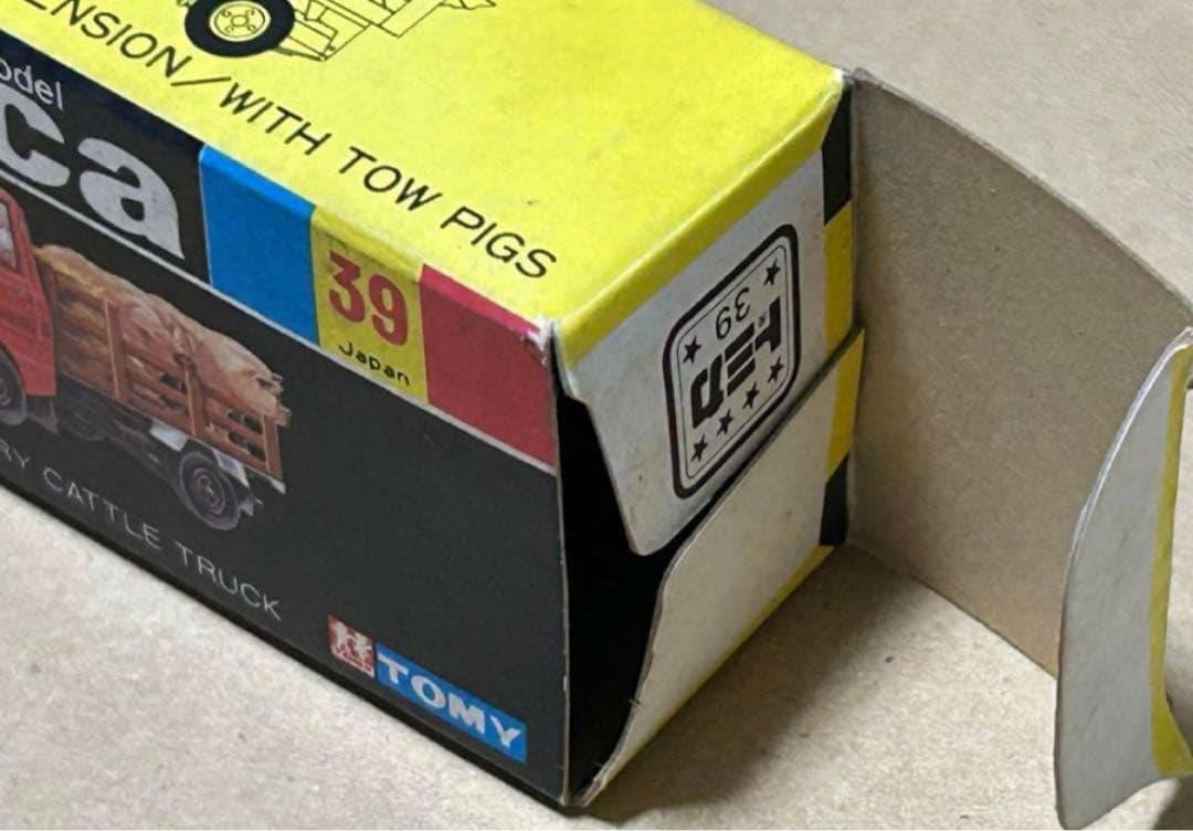 トミカ スズキ キャリィ 家畜運搬車 赤