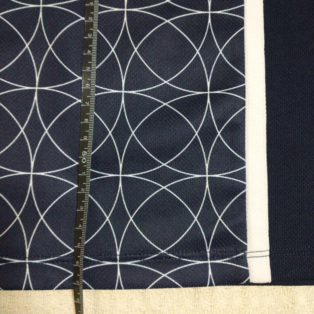 St. Christopher ネイビー 幾何学模様 セットアップ L 美品