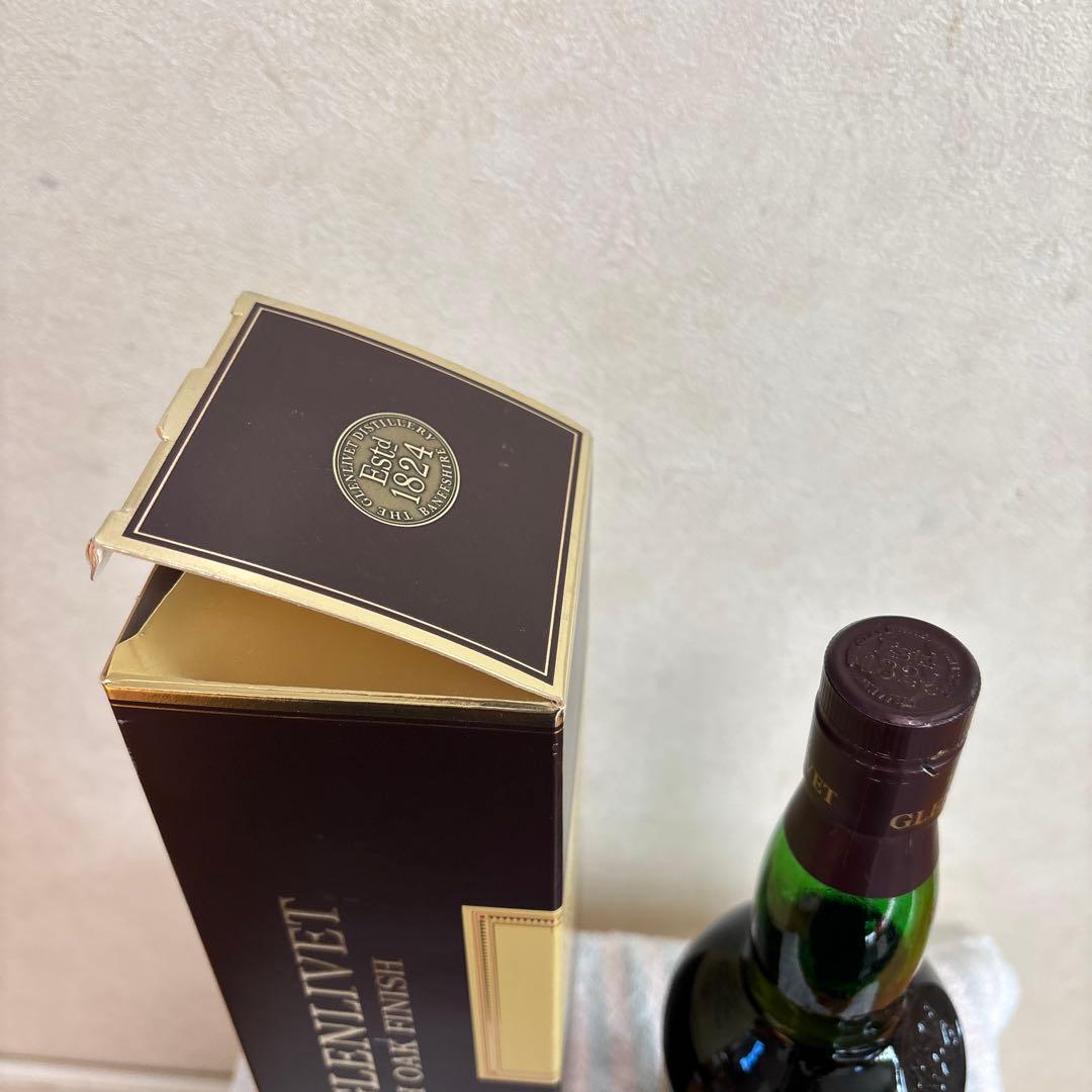 [最終値下げ]グレンリベット12年　フレンチオーク　70cl 40%