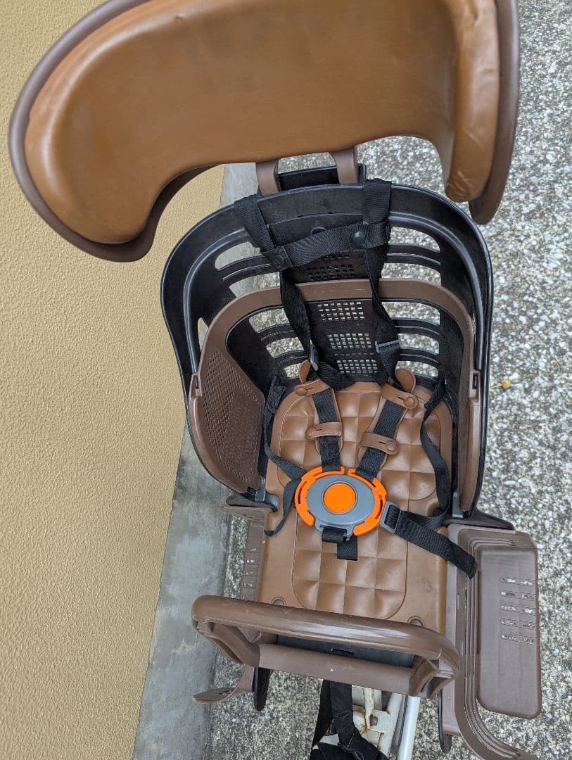 電動アシスト自転車　ヤマハ　パスバビー　白　子供乗せ