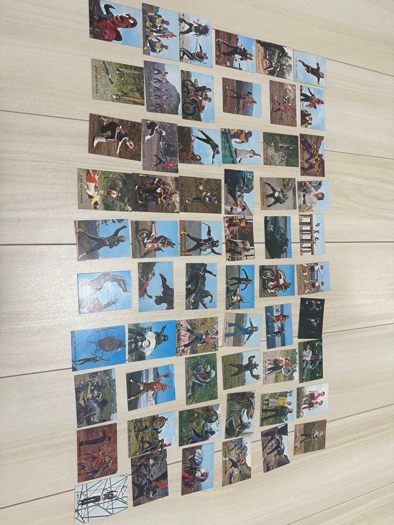 280枚！！　仮面ライダーカード　カルビー　昭和