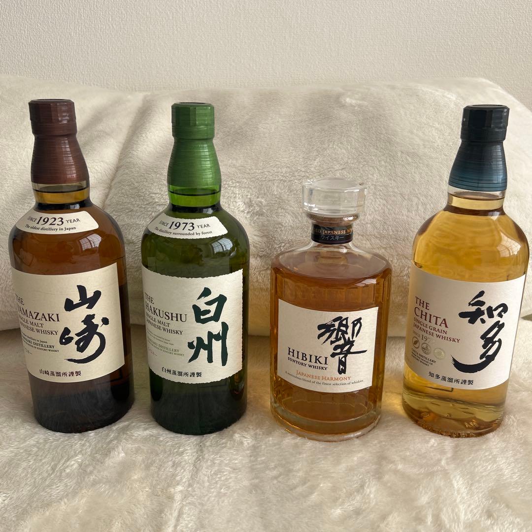 山崎・白州・響・知多 700ml×4本セット