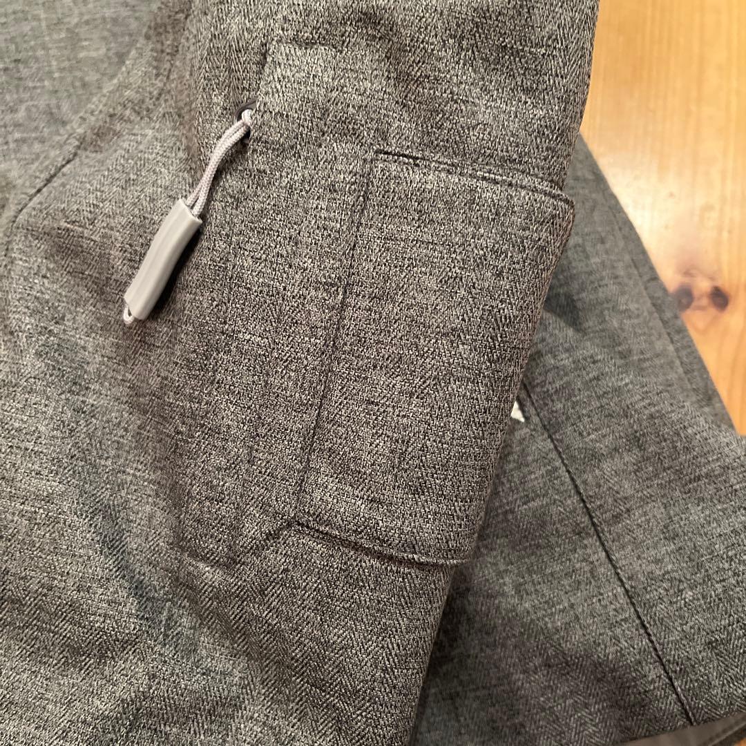 Goldwin グレー ファー付きジャケット