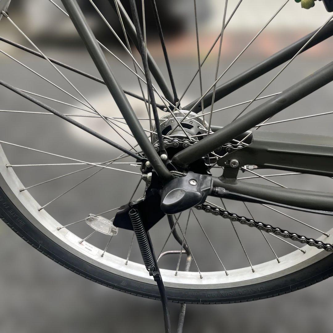 ヤマハ電動自転車RIN マットオリーブ色　良好です