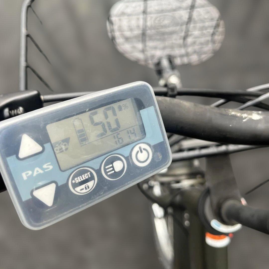 ヤマハ電動自転車RIN マットオリーブ色　良好です