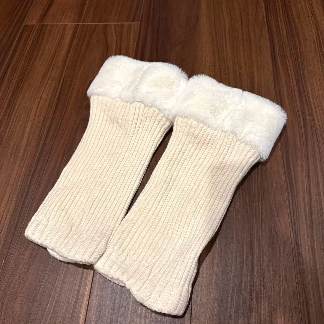 美品　ジーフォアG/FORE レッグウォーマー