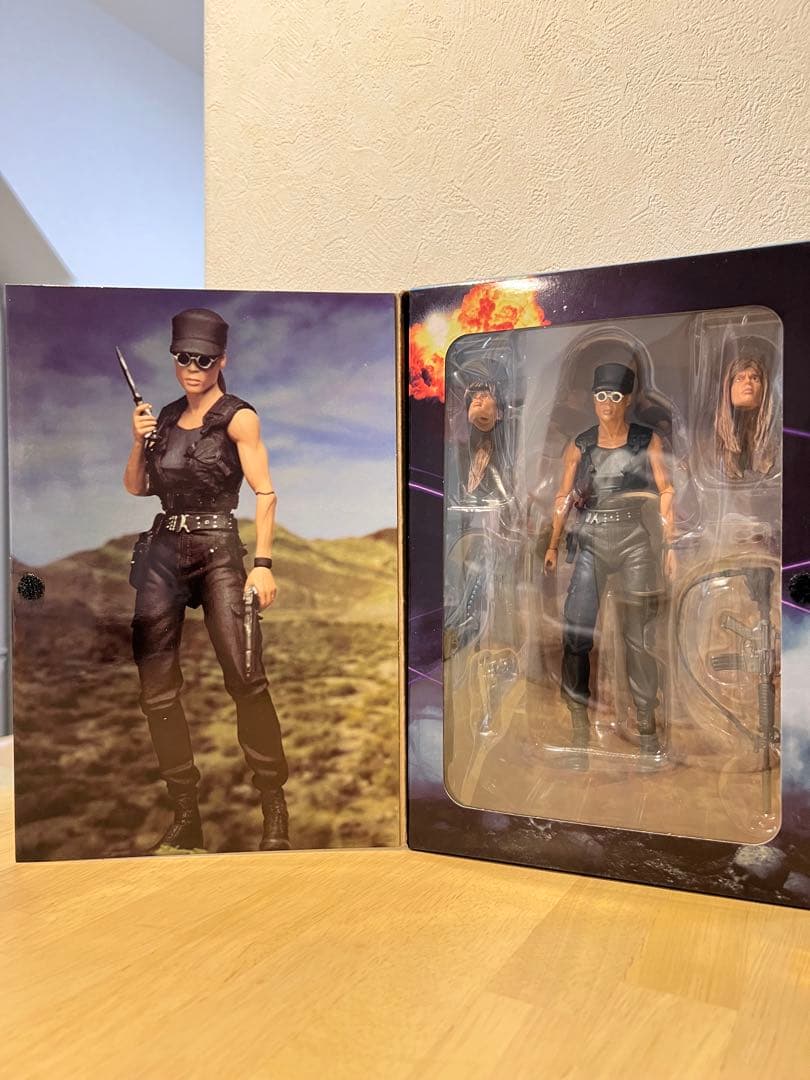 ターミネーター1・ターミネーター2 T－1000 サラ・コナー フィギュア ネカ