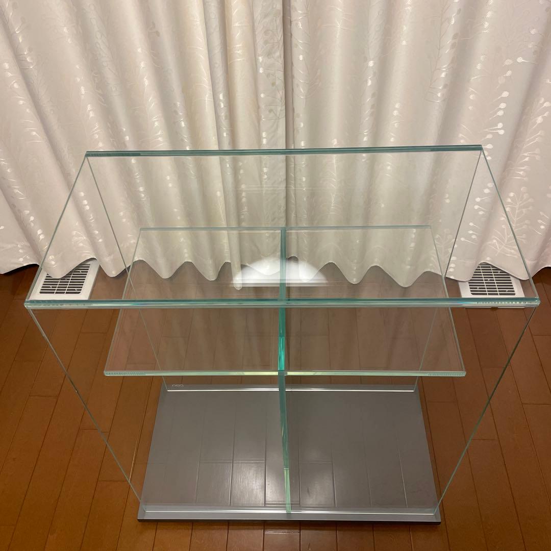 ADA キューブキャビネット・クリア W600×D300用 木製ベース付 水槽台