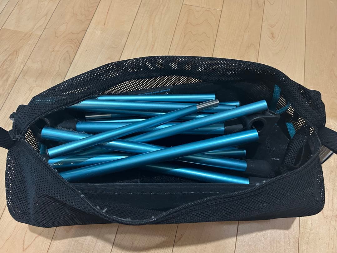 Helinox サンセットチェア メッシュ ブラック/ブルー