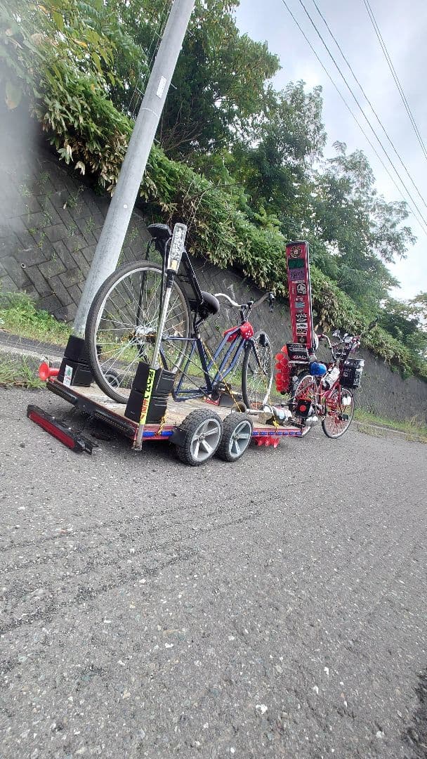 .꒰ঌ（カーくん）໒꒱改チャリ