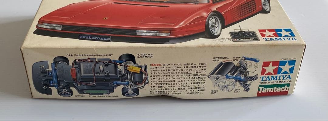 タミヤ　1/24 タムテック RC フェラーリ　テスタロッサ