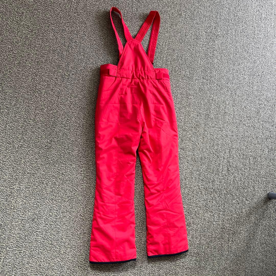 Phenix スキーウェアセット（赤系パンツ・黒系のジャケット） 135-155