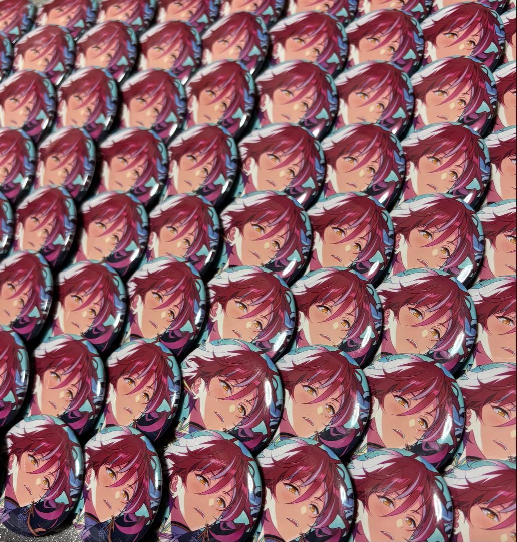 あんスタ　夏目　イベコレ　缶バッジ