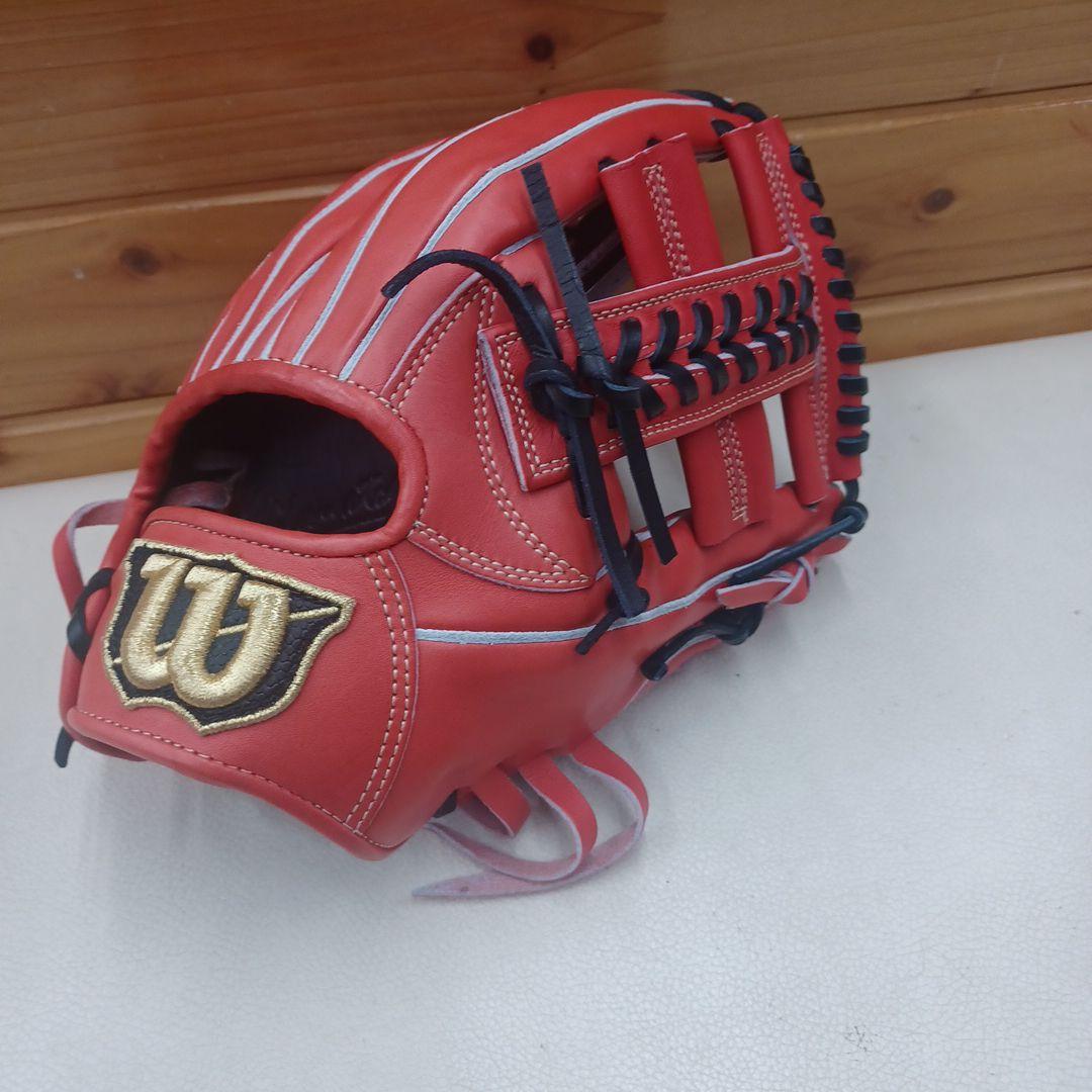 Wilson 限定モデル　硬式グローブ内野手モデル Eオレンジ