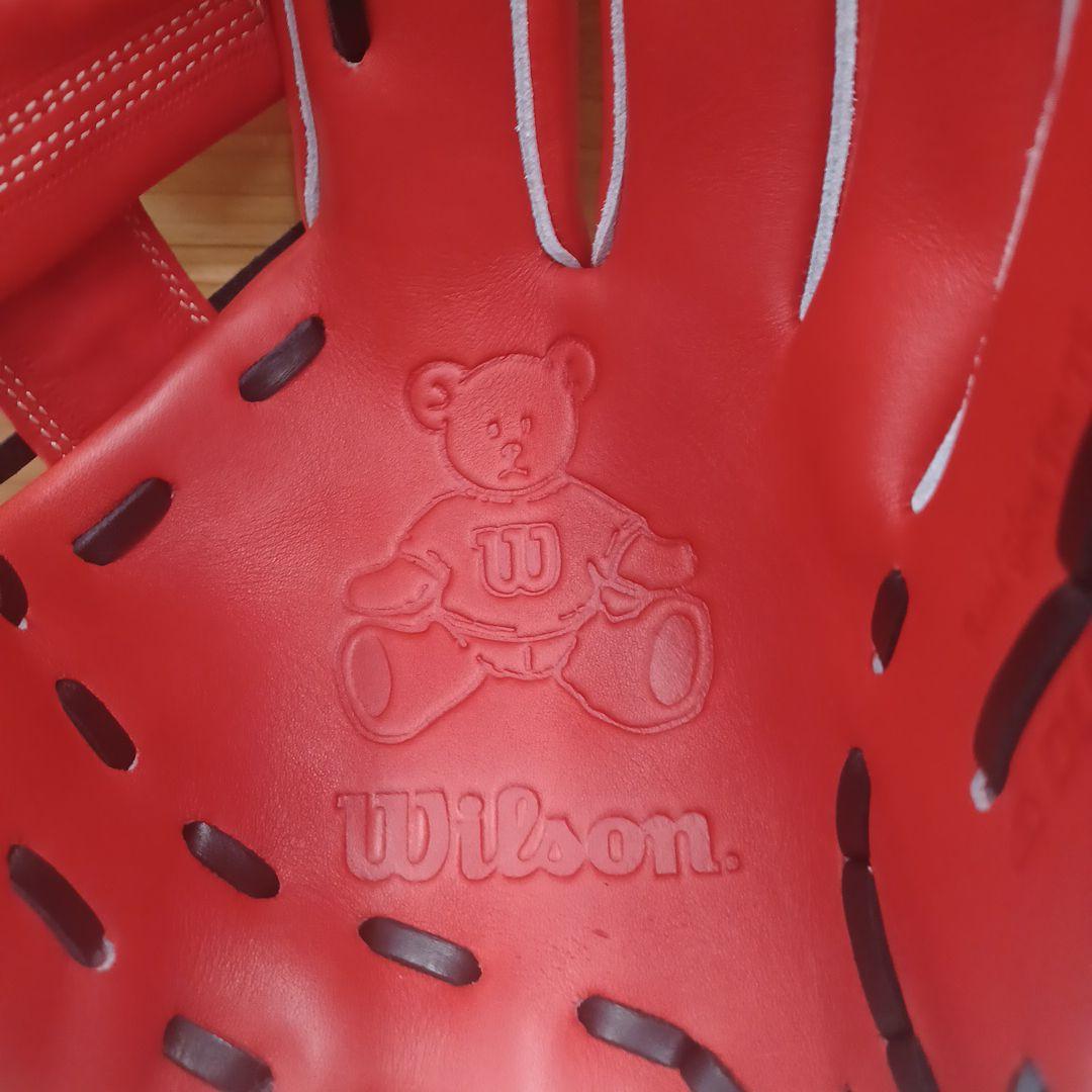 Wilson 限定モデル　硬式グローブ内野手モデル Eオレンジ