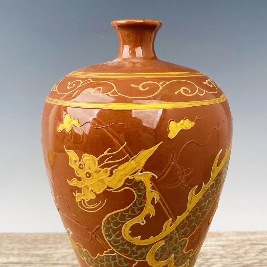 中国古美術・旧蔵の磁器・宋定窯膩金梅瓶・置物・書道・茶道具・文房具・賞物・陶芸