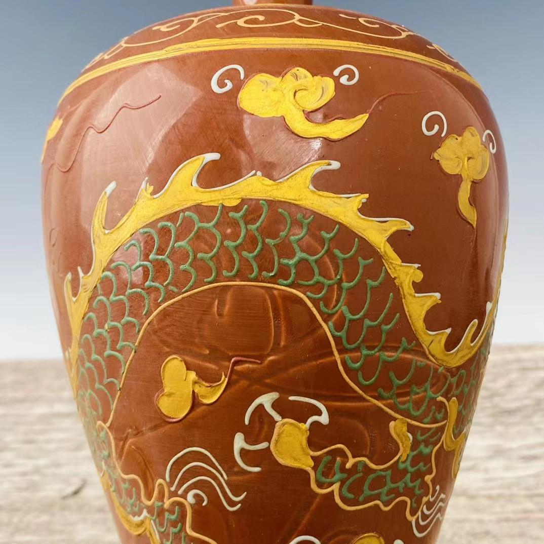 中国古美術・旧蔵の磁器・宋定窯膩金梅瓶・置物・書道・茶道具・文房具・賞物・陶芸