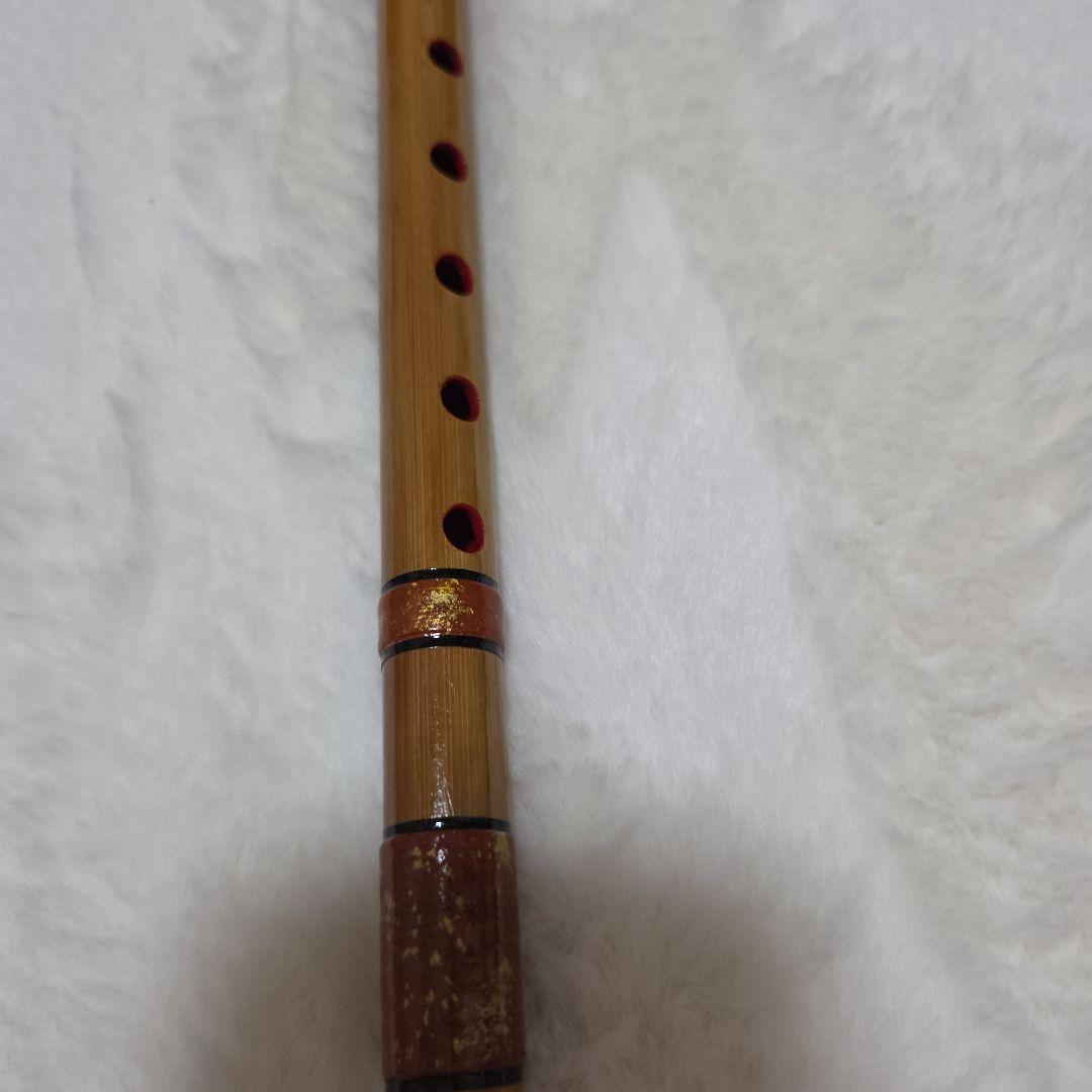 石見神楽を奏でる竹製 篠笛 7-30 父の手作り